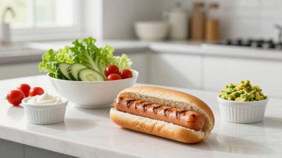 Z czego składa się hot dog fit?