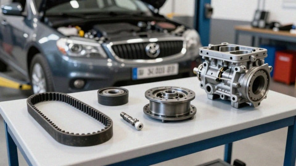 Jakie części wymienić podczas wymiany rozrządu Meriva 1.6 16V?
