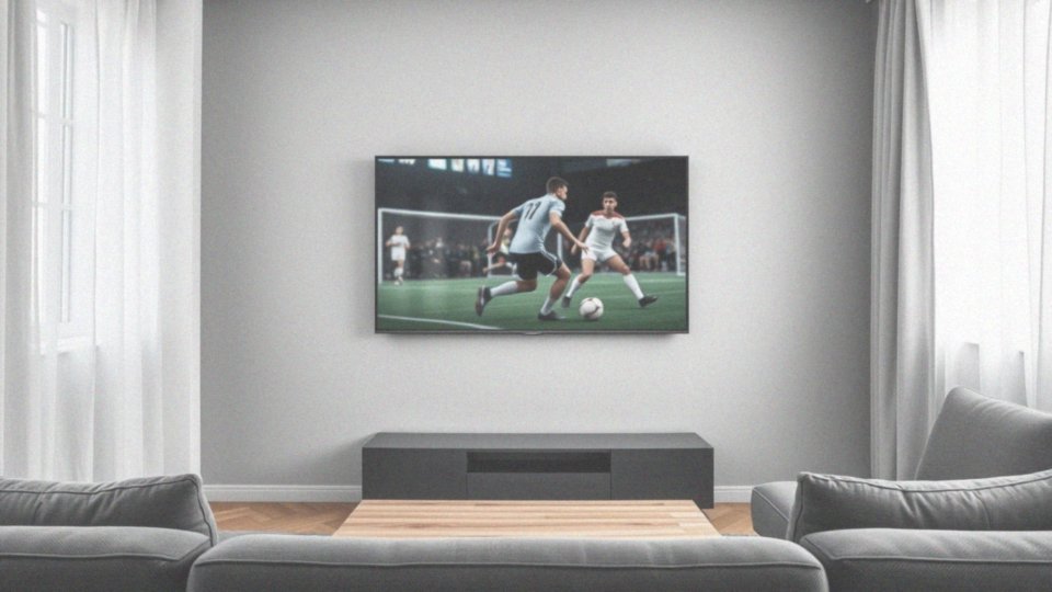Jakie są optymalne ustawienia do oglądania sportu na telewizorze?