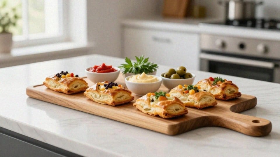Jak podać przekąski na imprezę z ciasta francuskiego?