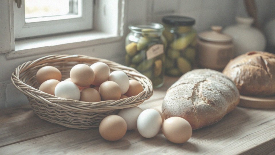 Jakie są zasady dotyczące przechowywania jajek wiejskich?
