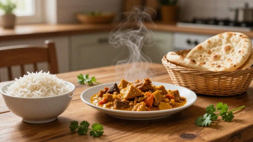 Z czym podawać: ryż basmati czy chlebek naan?
