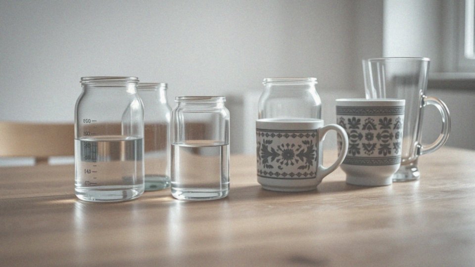 Jak przeliczyć 150 ml wody na szklanki?