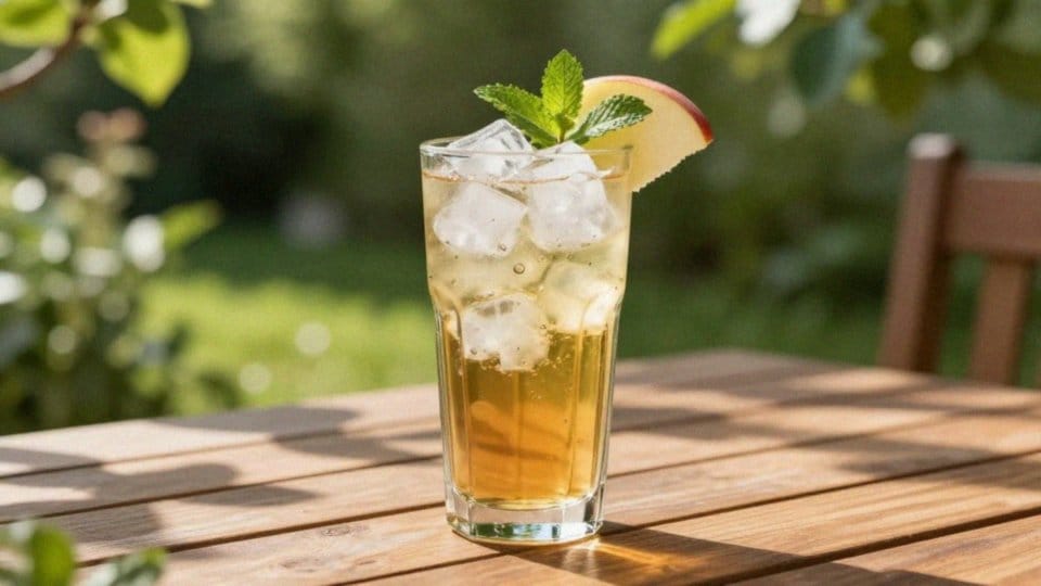 Czy whisky z sokiem jabłkowym nadaje się latem?