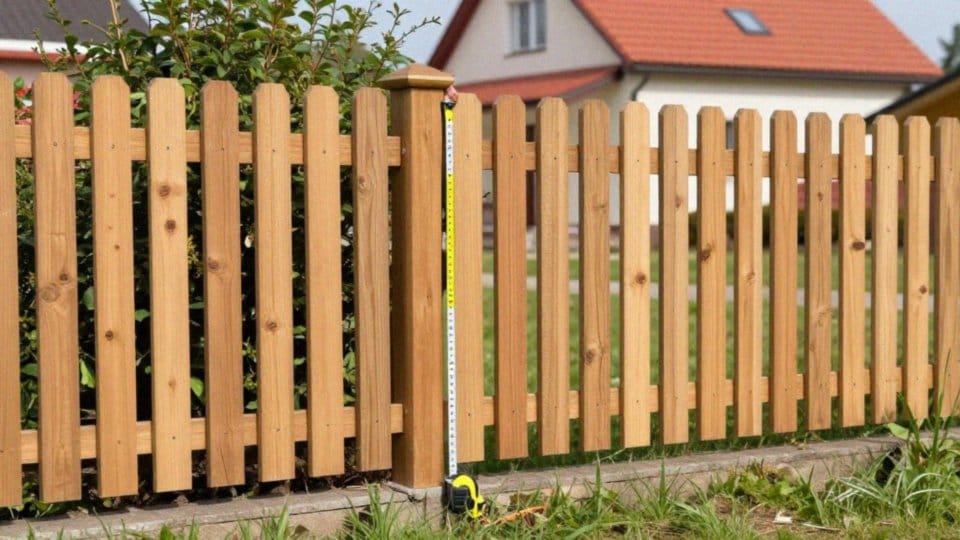 Jak zmierzyć wysokość ogrodzenia od poziomu gruntu?
