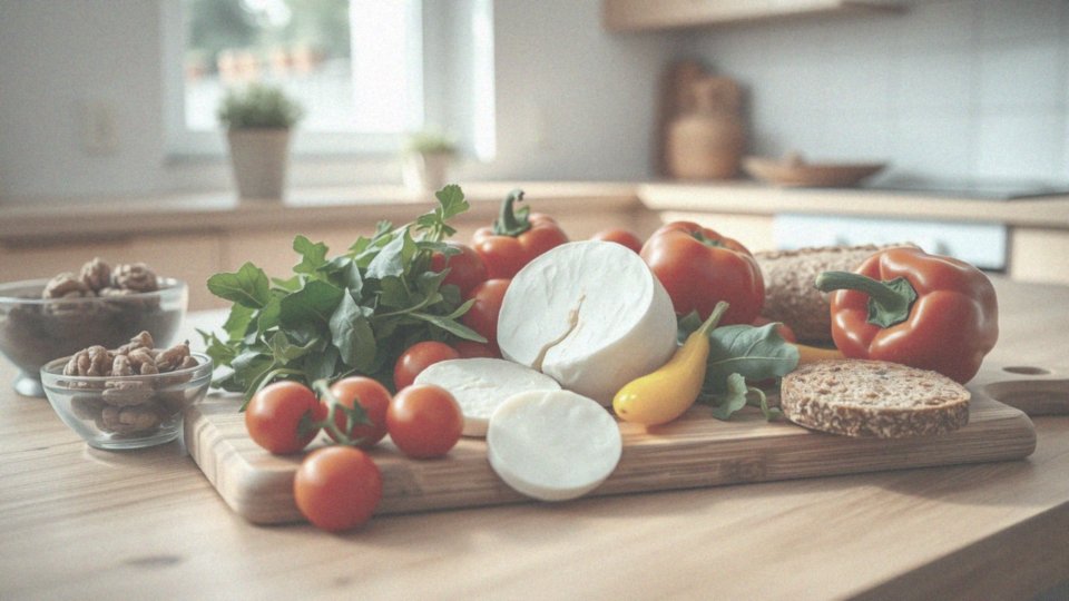 Jak kontrolować poziom cholesterolu w diecie z mozzarella?