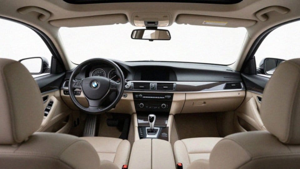 Jaki jest komfort wnętrza BMW E60 520i?