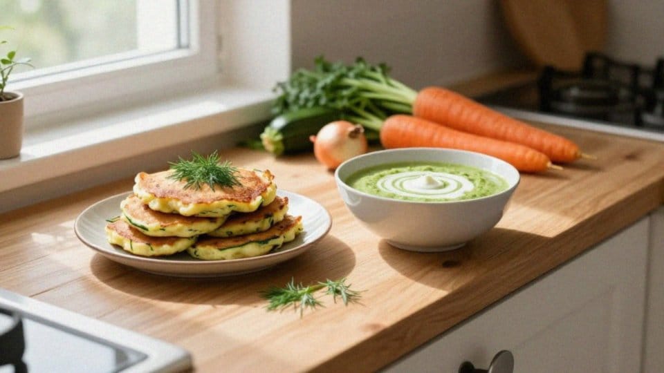 Jak przygotować placki i zupę krem w wersji fit?
