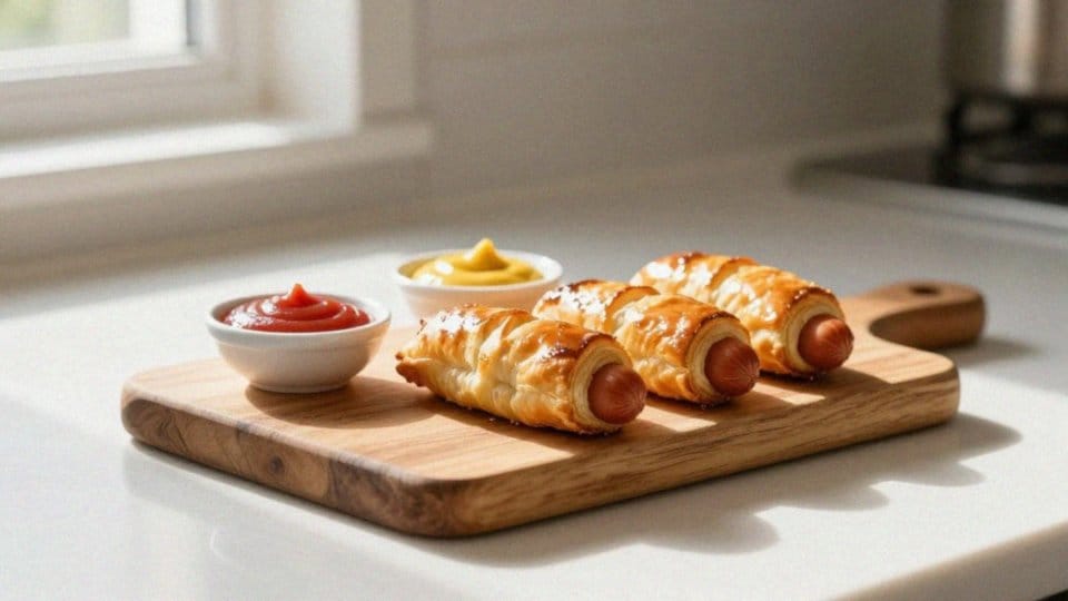 Jak zrobić mini hot dogi z ciasta francuskiego?