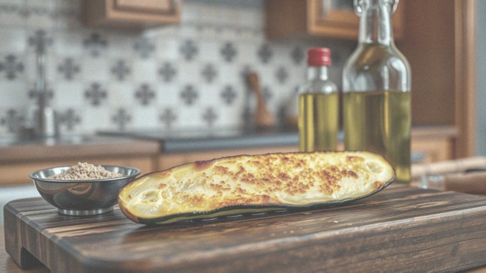 Co wpływa na kaloryczność smażonej cukinii?