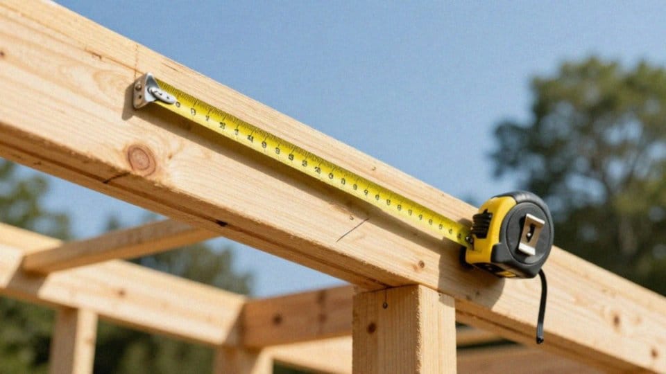 Jak dokładnie zmierzyć długość okapów dachu?