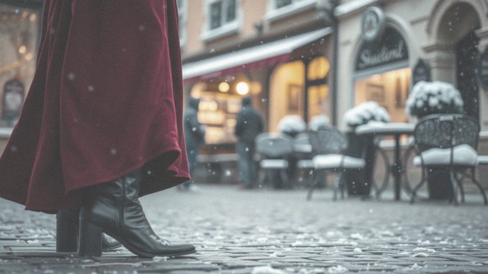 Jakie rodzaje butów zimowych są idealne do długiej sukienki?