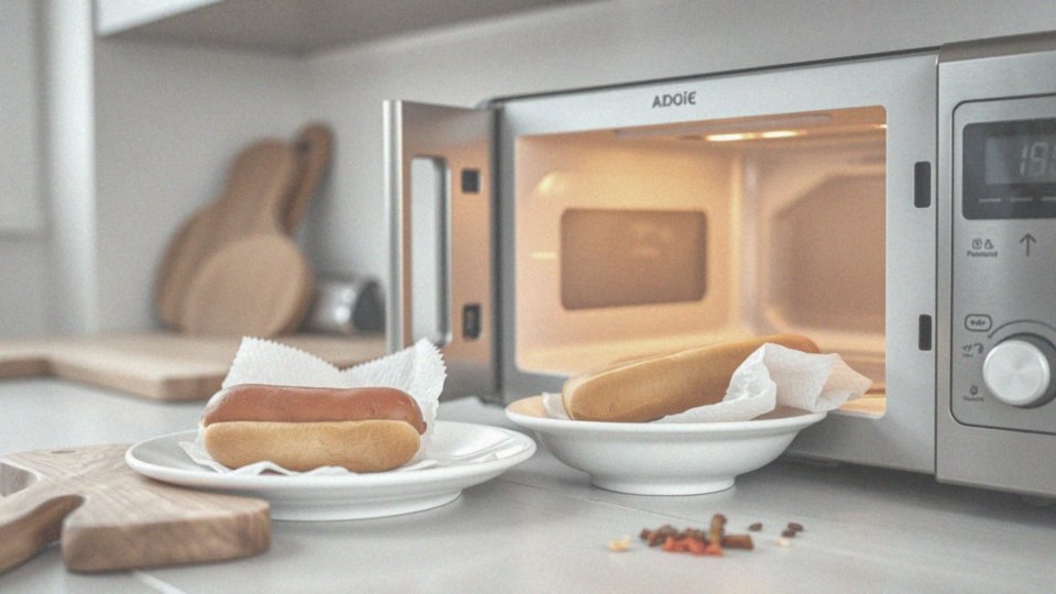 Jakie są techniki podgrzewania hot doga w mikrofalówce?