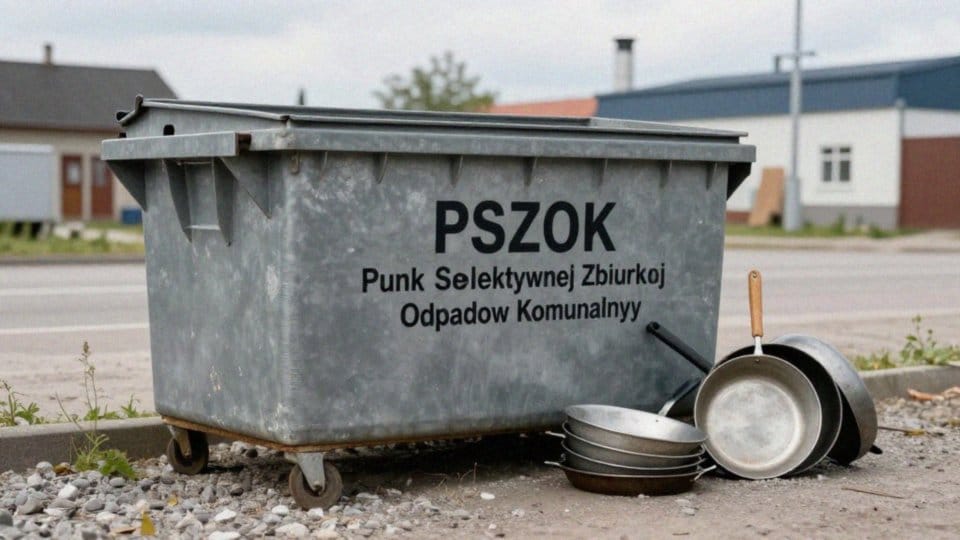 Gdzie oddać zużytą patelnię do PSZOK-u czy na złom?