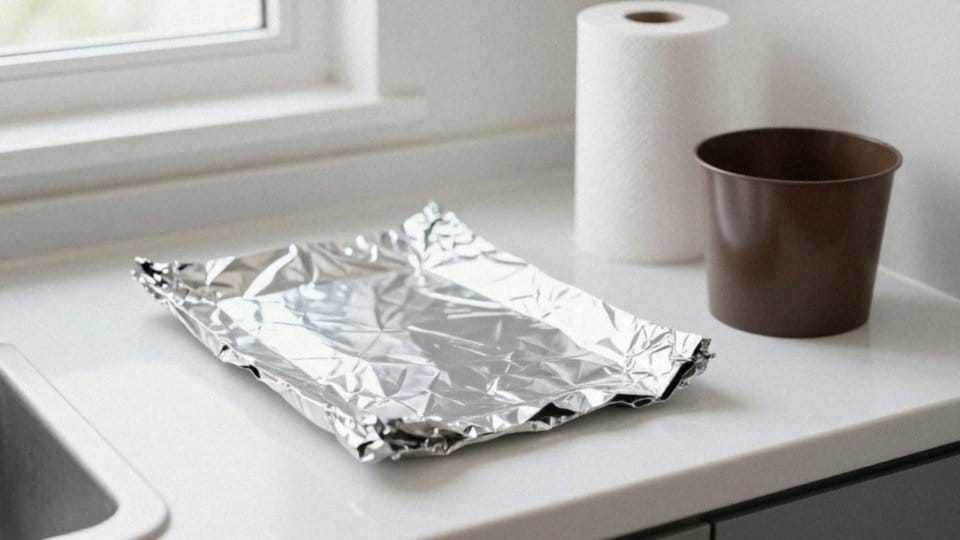 Jak oczyścić folię aluminiową przed wyrzuceniem?