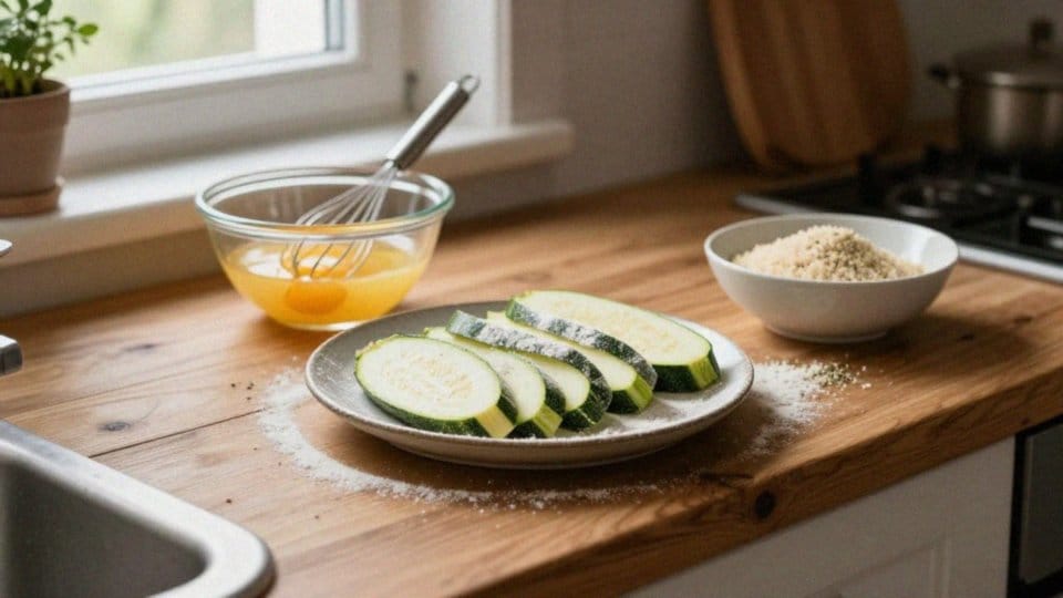 Jak przygotować talarki cukinii w panierce?