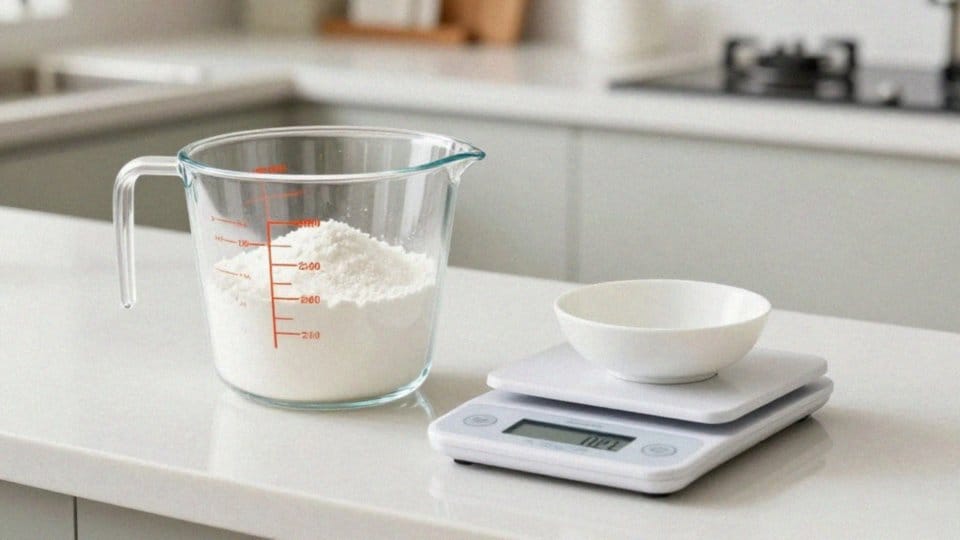 Ile waży szklanka mąki ziemniaczanej?