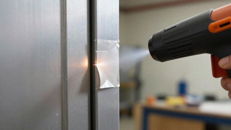 Czy metoda gorącego powietrza sprawdza się na drzwiach metalowych?