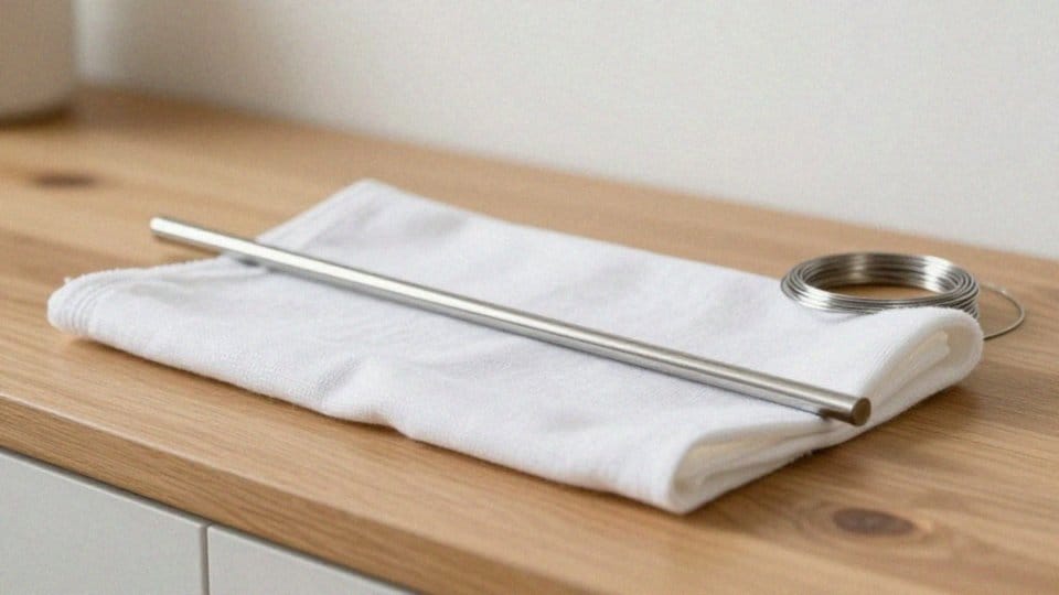 Jak przygotować drążek i bawełnianą tkaninę do kwacza?