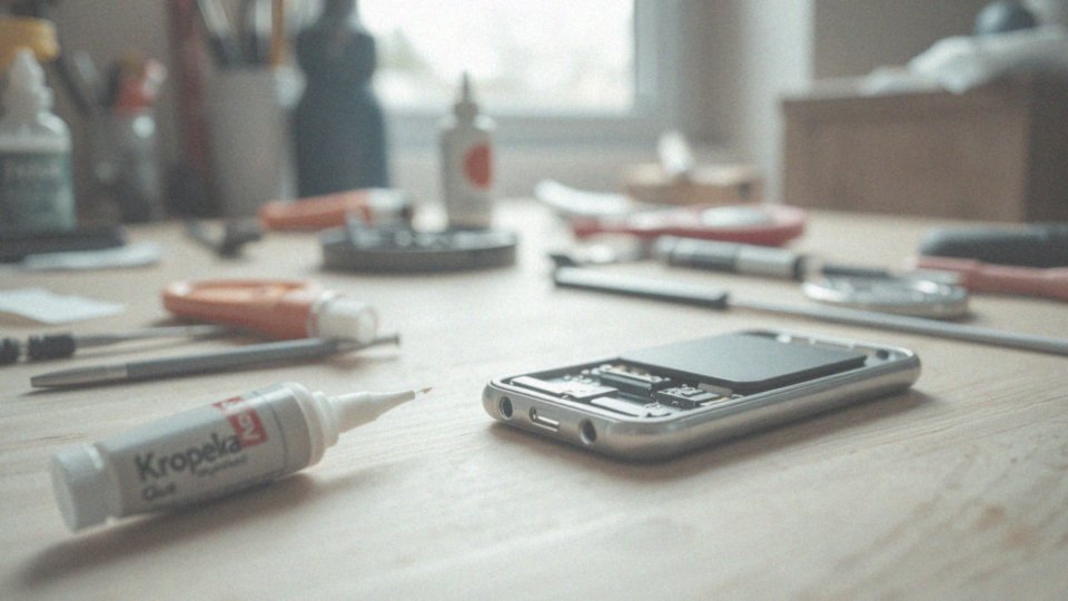 Jak aplikować klej Kropelka, aby uzyskać najlepsze efekty wodoszczelne?