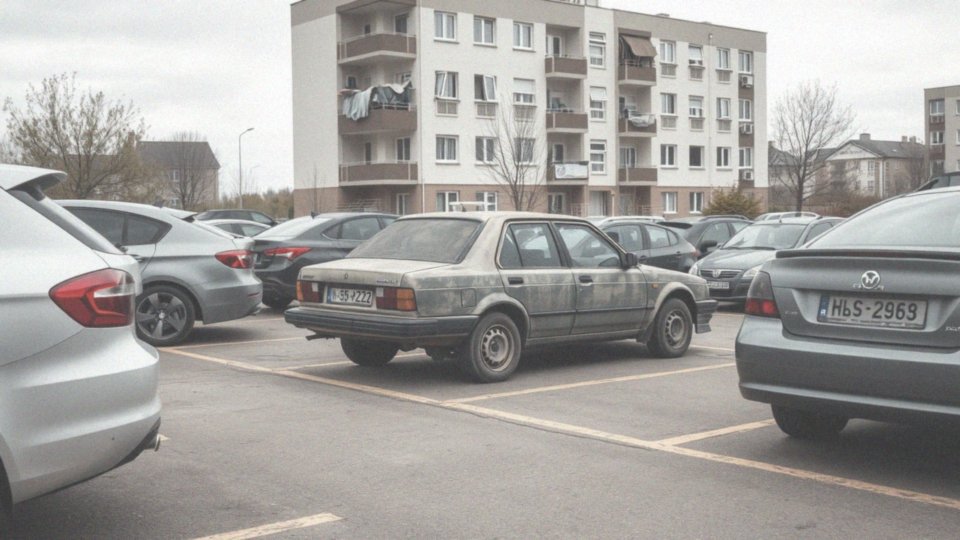 Jakie problemy stwarzają porzucone auta dla wspólnot mieszkaniowych?