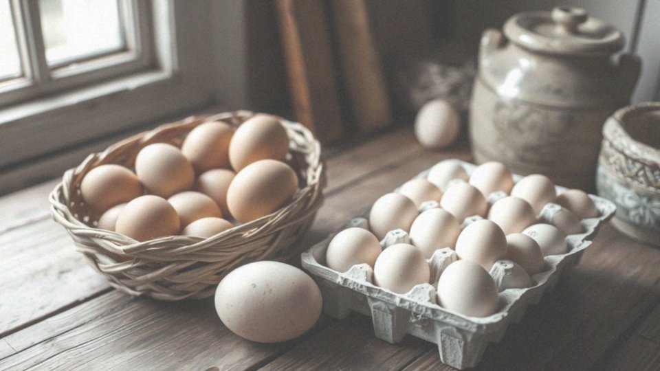 Jakie są różnice w przechowywaniu jajek wiejskich i sklepowych?