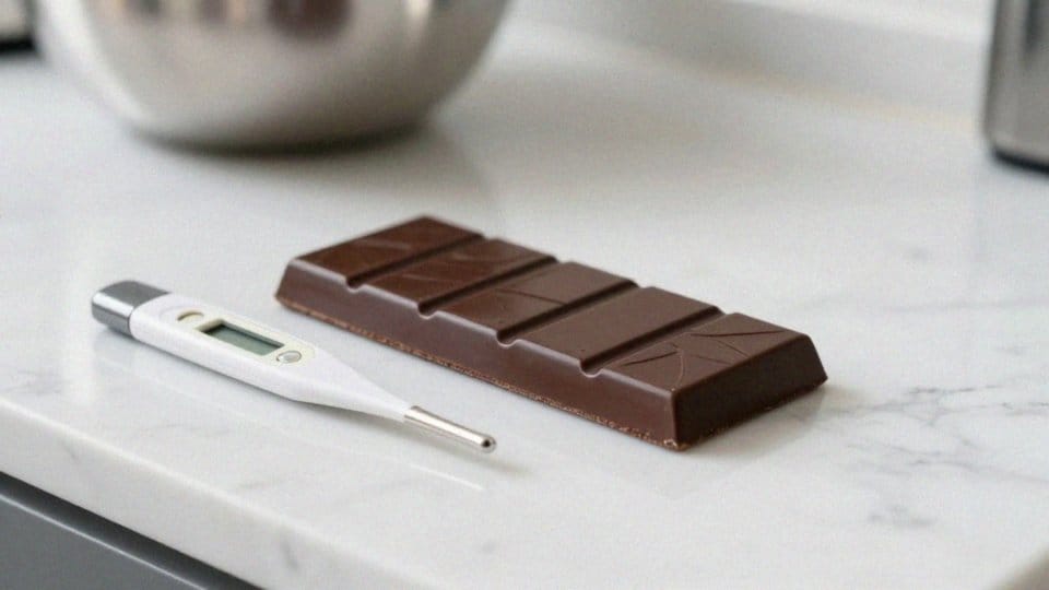 Jakie temperatury stosować dla ciemnej i mlecznej czekolady?