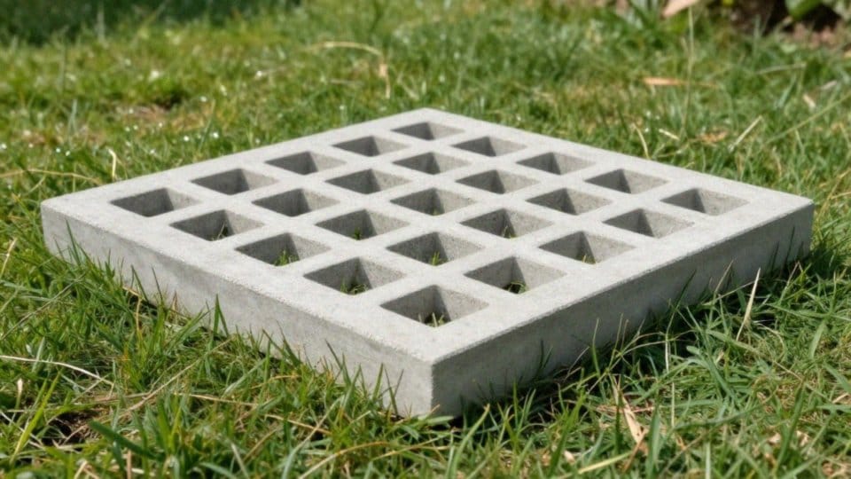 Dane techniczne płyty ażurowej 10 cm?