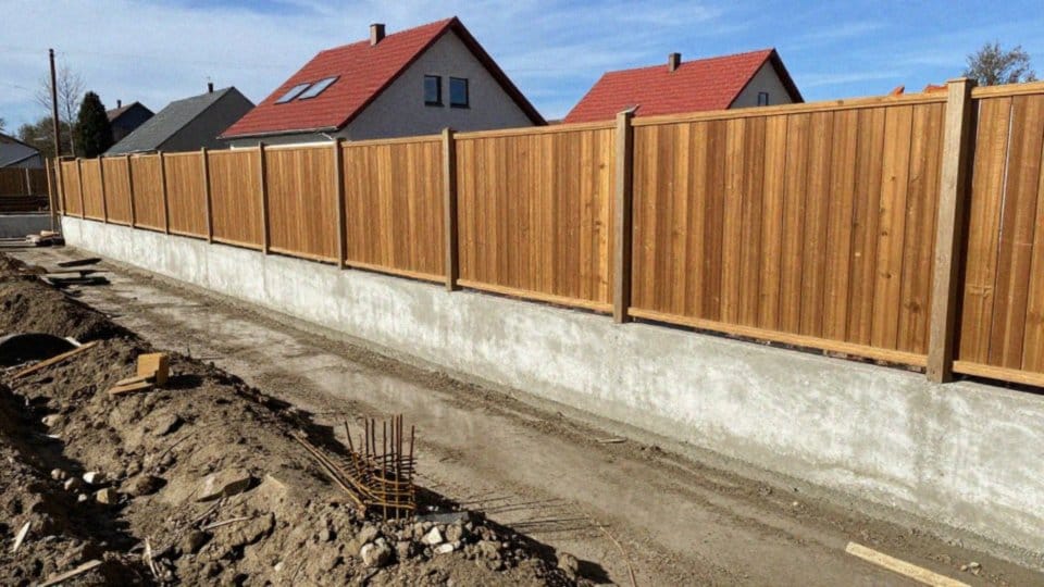 Czy cięższa podmurówka poprawia stabilność ogrodzenia?