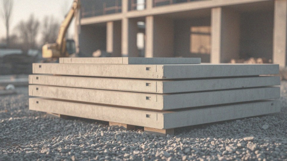 Jak wpływa technologia betonu na wagę płyt?