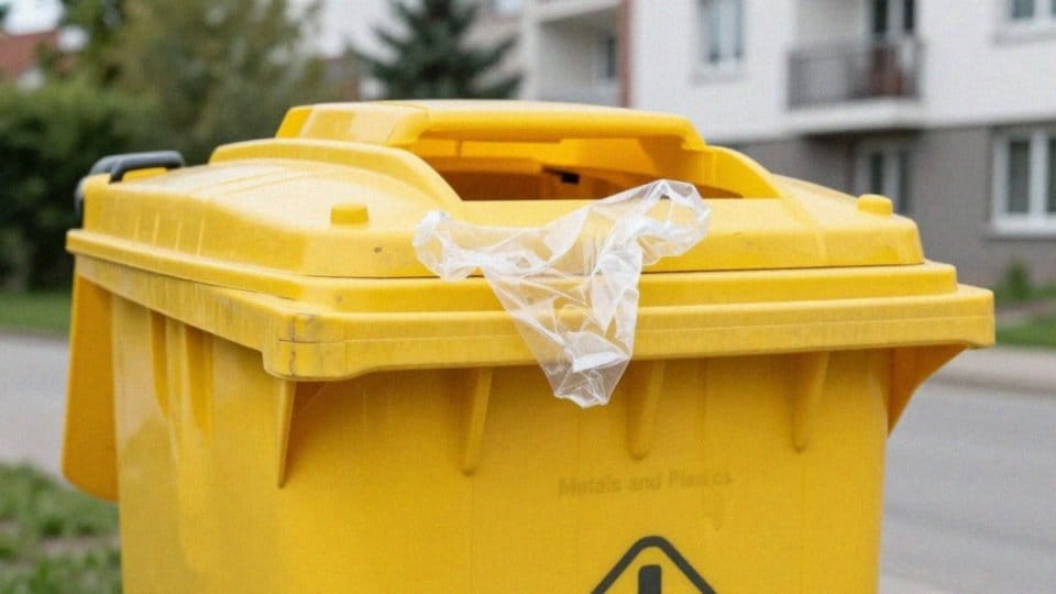 Co zrobić z zanieczyszczoną lub zlepioną folią?