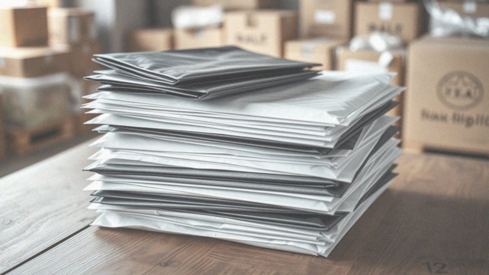 Jakie są standardowe wymiary foliopaków?