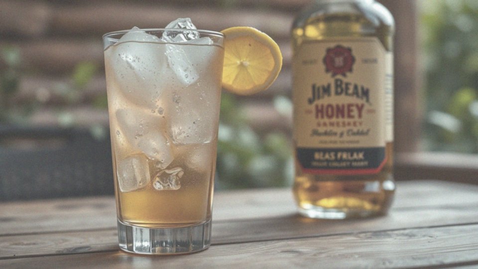 Jak podawać Jim Beam Honey z wodą gazowaną i lodem?