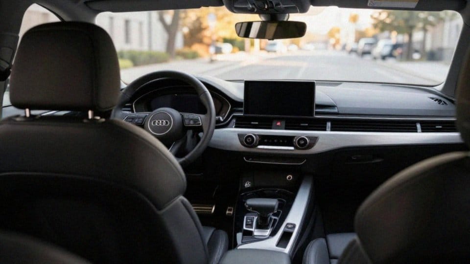 Jak przestronne jest wnętrze i bagażnik Audi A4 B9?