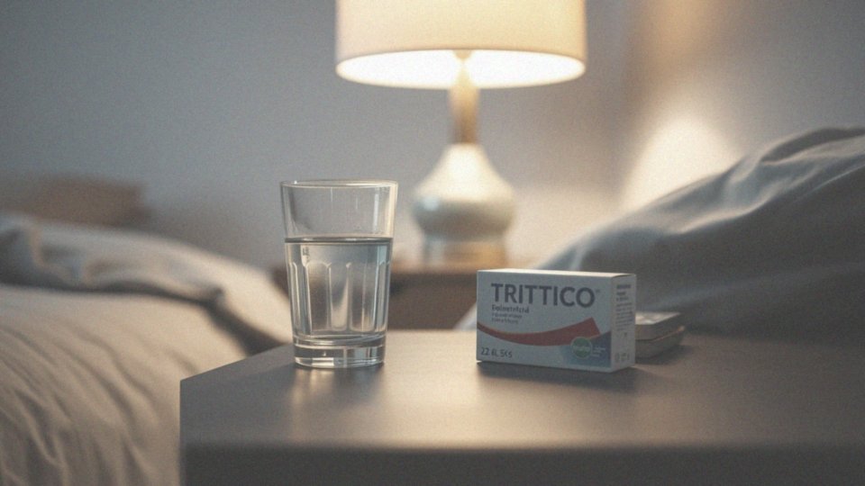 Kiedy należy zażyć Trittico przed snem?