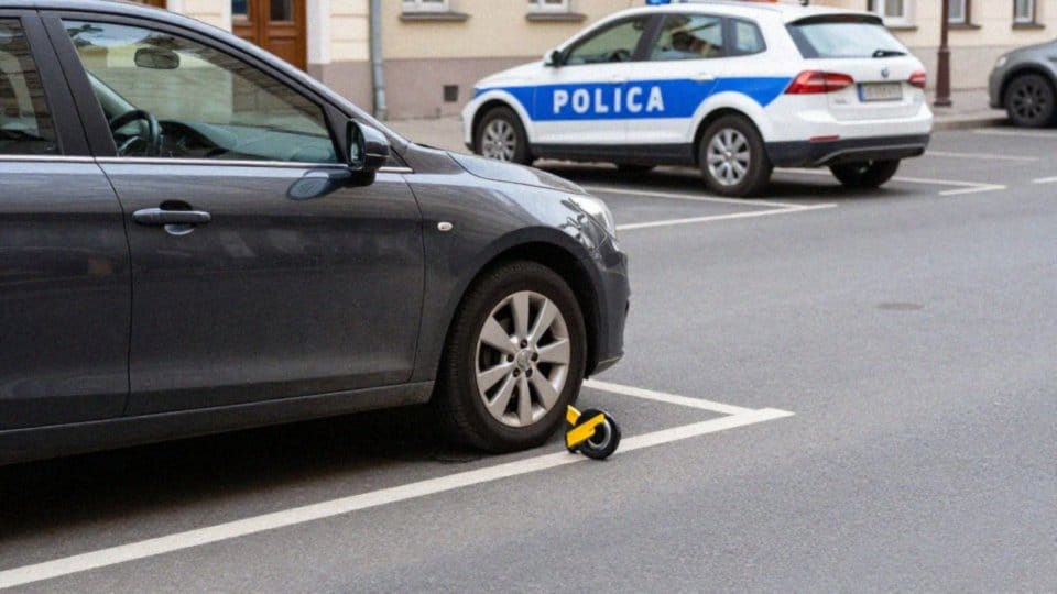 Kto może założyć blokadę na kole?