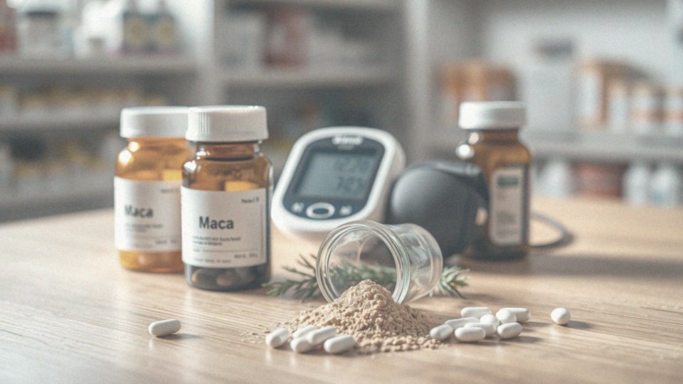 Jakie interakcje z lekami mogą wystąpić przy suplementacji korzenia maca?