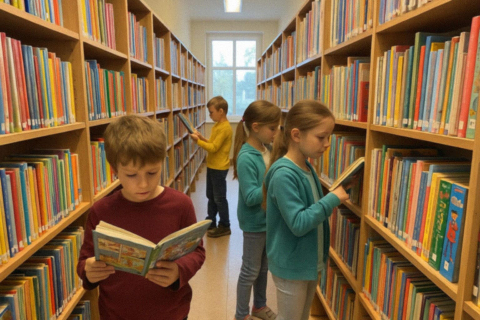 Uroki Biblioteki na Nowy Rok Szkolny w Teresinie