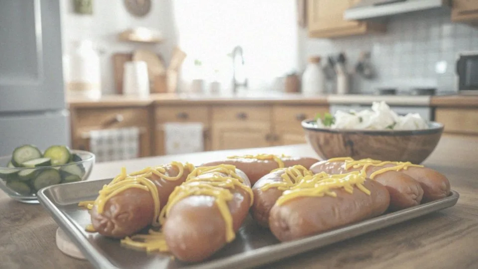 Domowe hot dogi z piekarnika – szybki przepis na pyszną przekąskę