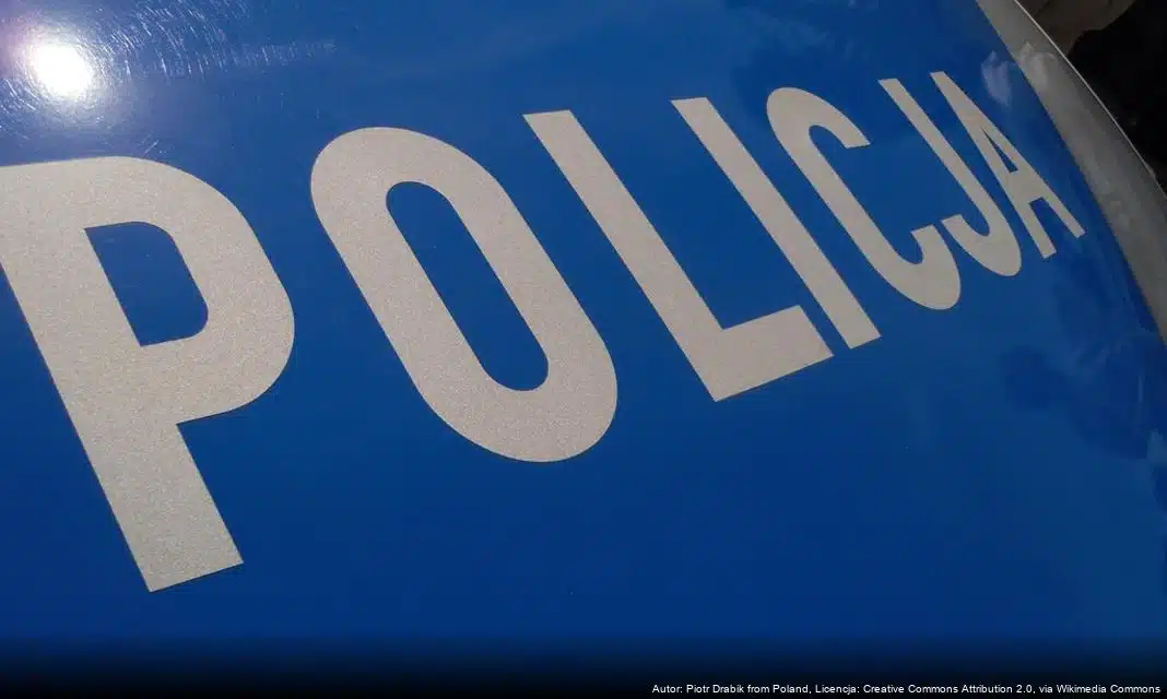 22-latek zatrzymany po wybiciu szyby w samochodzie mieszkańca