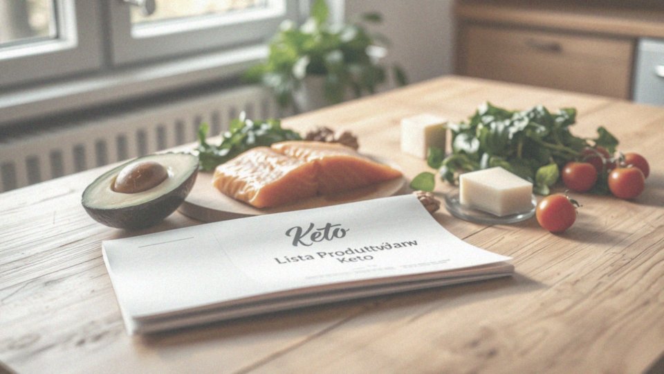 Lista produktów keto PDF – niezbędne narzędzie dla diety ketogenicznej